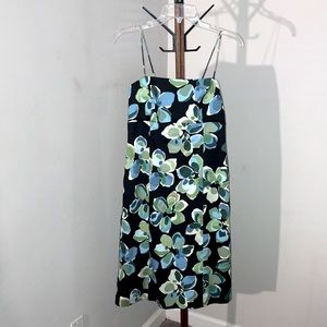 Evan Picone | Women’s Blue Floral Printed MIDI Sundress | Size 4
